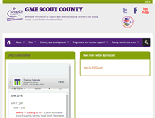 Tablet Screenshot of gmescouts.org.uk